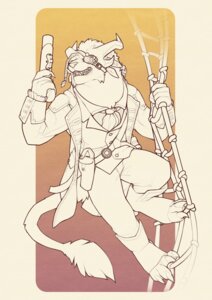 Rating: Safe Score: 0 Tags: 2012 anthro charr classy claws clothed clothing digital_drawing_(artwork) digital_media_(artwork) e621 eyewear fangs felid guild_wars gun handgun hi_res holster horn line_art male mammal monocle pistol ranged_weapon simple_background sketch snowskau solo tail tail_tuft teeth tuft weapon User: bunchy7s Rating: Safe Score: 0 Tags: 2012 anthro charr classy claws clothed clothing digital_drawing_(artwork) digital_media_(artwork) e621 eyewear fangs felid guild_wars gun handgun hi_res holster horn line_art male mammal monocle pistol ranged_weapon simple_background sketch snowskau solo tail tail_tuft teeth tuft weapon User: bunchy7s
