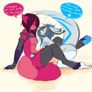 Rating: Questionable Score: 0 Tags: 1:1 after_kiss anthro blue_tongue bodily_fluids breasts canid canine clothing dialogue dragon duo e621 english_text female female/female fox fur geekidog grey_body grey_fur hair heart_symbol hi_res kissing legwear long_hair mammal mythological_creature mythological_scalie mythology nipples nude pink_body pink_fur raised_tail saliva saliva_string scalie side_view stockings tail text thick_tail thigh_highs tongue User: bunchy7s