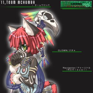 Rating: Questionable Score: 0 Tags: animal_ears blade body_paint bodypaint cannonball_~neko_neko_machine_mou-race!~ cat_ears cat_girl catgirl dark-skinned_female dark_skin female green_eyes nacha red_hair rule34 short_hair solo staff tribal User: bunchy7s