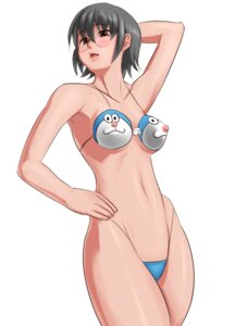 Rating: Explicit Score: 0 Tags: 1girls 2010 2d 2d_(artwork) adult adult_female armpit big_breasts bikini black_eyes black_hair breasts brown_eyes curvaceous doraemon female female_only glasses housewife human light-skinned_female light_skin looking_at_viewer mafen married_female mature mature_female milf mother nippleless_clothes nipples no_sex pose realistic_proportions rule34 short_hair solo solo_female standing tamako_nobi thong white_background User: bunchy7s