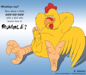 Rating: Explicit Score: 0 Tags: 2_toes anthro avian balls beak biped bird black_eyes blue_background chicken dialogue dracovar_valeford e621 english_text erection ernie_the_giant_chicken family_guy feathers feet foreskin frenulum galliform genitals hands_behind_head humanoid_genitalia humanoid_penis looking_at_viewer male nude on_model penis phasianid retracted_foreskin simple_background sitting smile solo text thin_calves thin_legs thin_thighs toes toony yellow_body yellow_feathers User: bunchy7s Rating: Explicit Score: 0 Tags: 2_toes anthro avian balls beak biped bird black_eyes blue_background chicken dialogue dracovar_valeford e621 english_text erection ernie_the_giant_chicken family_guy feathers feet foreskin frenulum galliform genitals hands_behind_head humanoid_genitalia humanoid_penis looking_at_viewer male nude on_model penis phasianid retracted_foreskin simple_background sitting smile solo text thin_calves thin_legs thin_thighs toes toony yellow_body yellow_feathers User: bunchy7s