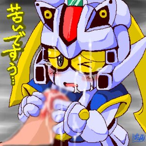 Rating: Explicit Score: 0 Tags: 1girls artist_request blonde_hair breasts censored female g_gundam gundam humanoid long_hair low_res male mecha mecha_focus mecha_girl mobile_suit nobel_gundam penis robot_girl rule34 solo_focus tagme white_skin User: bunchy7s