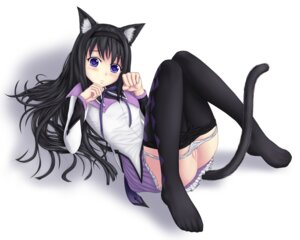 Rating: Explicit Score: 0 Tags: akemi_homura black_hair cat_ears cat_girl cat_tail catgirl female long_hair mahou_shoujo_madoka_magica panties purple_eyes pussy ribbon rule34 skirt tagme User: bunchy7s