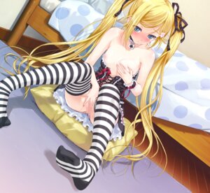 Rating: Explicit Score: 0 Tags: 1girls bed blonde_hair blue_eyes blush breast_grab breast_hold breasts censored choker collar corset feet female female_masturbation female_only fingering flat_chest frills game_cg gothic_lolita hair_ribbon happoubi_jin kanojo_x_kanojo_x_kanojo lock lolita_fashion long_hair masturbation mosaic_censoring nipples no_panties orifushi_mafuyu pussy ribbon rule34 self_fondle sitting solo striped striped_legwear striped_thighhighs thighhighs tied_hair twintails vaginal_masturbation wrist_cuffs User: bunchy7s