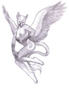 Rating: Questionable Score: 0 Tags: anthro avian barefoot beak breasts e621 feathered_wings feathers feet female female_anthro full-length_portrait greyscale gryphon looking_at_viewer markings monochrome mythological_avian mythological_creature mythology nipples non-mammal_breasts non-mammal_nipples nude nude_anthro nude_female plantigrade portrait shaded sickeleye simple_background simple_shading solo tail tail_tuft tuft white_background wings User: bunchy7s