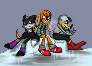 Rating: Safe Score: 0 Tags: anatid anseriform anthro avian bird boots canid canine canis clipboard clothing demitrius_duck dipstick_tail dual_holding duck e621 fingerless_gloves footwear gloves group handwear holding_clipboard holding_object holding_pen holding_writing_utensil kangaroo karma_kangaroo legwear macropod male mammal markings marsupial mohawk netsirkblue pen shoes sneakers socks syncron_the_wolf tail tail_markings topwear trio underwear vest wolf writing_utensil User: bunchy7s