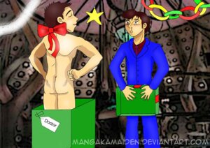 Rating: Explicit Score: 0 Tags: artist_name bow clothed_male cmnm doctor_who gift jack_harkness male male_only nosebleed nude nude_male rule34 tagme tardis tardis_interior tenth_doctor the_doctor torchwood User: bunchy7s