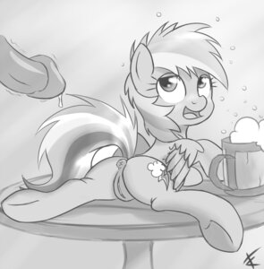 Rating: Explicit Score: 0 Tags: 2012 alcohol anus beverage bodily_fluids cider container crade cup cutie_mark drunk duo e621 equid equine erection feathered_wings feathers female female_on_human feral food friendship_is_magic furniture genital_fluids genitals greyscale hair hasbro human inviting looking_back lying male male/female mammal monochrome multicolored_hair my_little_pony mythological_creature mythological_equine mythology nude on_front pegasus penis precum rainbow_dash_(mlp) simple_background substance_intoxication table tail vulva white_background wings User: bunchy7s