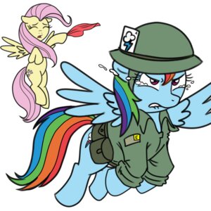 Rating: Safe Score: 0 Tags: 1:1 armor blue_body blue_feathers blue_fur bodily_fluids card card_in_helmet clothing crying cutie_mark duo e621 equid equine feathered_wings feathers female feral fluttershy_(mlp) friendship_is_magic fur hair handkerchief hasbro headgear helmet kerchief mammal military multicolored_hair multicolored_tail my_little_pony mythological_creature mythological_equine mythology pegasus pink_hair playing_card rainbow_dash_(mlp) rainbow_hair rainbow_tail red_eyes simple_background tail tears unknown_artist white_background wings yellow_body yellow_feathers User: bunchy7s