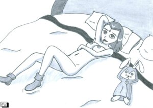 Rating: Explicit Score: 0 Tags: 1girls dc dc_comics female female_only h13 monochrome nipples raven_(dc) rule34 smooth_skin teen_titans User: bunchy7s
