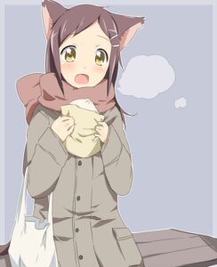 Rating: Questionable Score: 0 Tags: animal_humanoid bag cat_humanoid e621 felid felid_humanoid feline feline_humanoid female hair humanoid mammal mammal_humanoid maruki_(punchiki) purple_hair scarf solo yellow_eyes User: bunchy7s