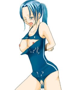 Rating: Explicit Score: 0 Tags: 1girls arms_behind blush bondage breasts bukkake cum cum_on_breasts cum_on_clothes facial female female_only insertion nefertari_vivi nipples one_piece rule34 solo standing swimsuit tear torn_swimsuit wince User: bunchy7s