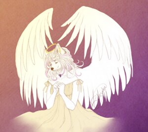 Rating: Safe Score: 0 Tags: airlia anthro arctic_fox belsevuka canid canine clothing dress e621 eyes_closed feathered_wings feathers female fox jewelry mammal necklace shoulder-tie_clothing shoulder-tie_dress solo true_fox wings yellow_clothing yellow_dress User: bunchy7s