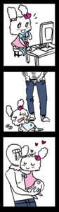 Rating: Safe Score: 0 Tags: abuse big_butt blush butt chibi comic computer e621 electronics female heart_symbol hi_res human lovelitchi male mammal micro_calves micro_legs micro_thighs ribbons simple_background tamagotchi tamagotchi_(species) thin_calves thin_legs thin_thighs unknown_artist white_background User: bunchy7s