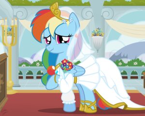Rating: Safe Score: 0 Tags: 5:4 blue_body blue_feathers blue_fur bodily_fluids clothed clothed_feral clothing crown digit_ring dress e621 engagement_ring equid equine facelessjr feathered_wings feathers female feral flower friendship_is_magic fur hair hasbro headgear jewelry looking_at_viewer mammal multicolored_hair my_little_pony mythological_creature mythological_equine mythology on_model pegasus pink_eyes plant quadruped rainbow_dash_(mlp) rainbow_hair ring smile solo tears tiara wedding wedding_dress wings User: bunchy7s