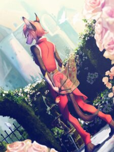 Rating: Safe Score: 0 Tags: 3:4 anthro avian bat belt bird castle clothed clothing columbid dove dutch_angle e621 female fence flower fountain gate gloves hair handwear looking_at_viewer looking_back mammal nyxis pink_hair plant purple_eyes rose_(flower) seductive smile solo tail tamberella User: bunchy7s