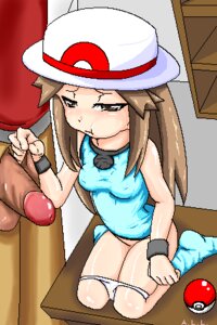 Rating: Explicit Score: 0 Tags: clothes color female hat human human_only kneeling leaf_(pokemon) male nintendo panties panties_down penis pokemon rule34 tagme white_panties User: bunchy7s Rating: Explicit Score: 0 Tags: clothes color female hat human human_only kneeling leaf_(pokemon) male nintendo panties panties_down penis pokemon rule34 tagme white_panties User: bunchy7s