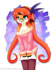 Rating: Safe Score: 0 Tags: anthro avian beak bottomless breasts clothed clothing e621 feathers female luna777 maggie_(luna777) non-mammal_breasts solo User: bunchy7s