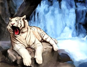 Rating: Safe Score: 0 Tags: ambiguous_gender detailed detailed_background e621 eyes_closed felid feral kamihuzi leucistic lying mammal open_mouth pantherine quadruped realistic rock solo stripes tiger water waterfall yawn User: bunchy7s Rating: Safe Score: 0 Tags: ambiguous_gender detailed detailed_background e621 eyes_closed felid feral kamihuzi leucistic lying mammal open_mouth pantherine quadruped realistic rock solo stripes tiger water waterfall yawn User: bunchy7s