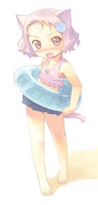 Rating: Safe Score: 0 Tags: 5_toes accessory animal_humanoid barefoot blush bottomwear brown_eyes cat_humanoid clothed clothing e621 feet felid felid_humanoid feline feline_humanoid female fur hair hair_accessory holding_object humanoid humanoid_feet humanoid_hands inflatable kanzaki_hiro looking_at_viewer mammal mammal_humanoid miniskirt open_mouth pink_body pink_fur pink_hair plantigrade pool_toy short_hair simple_background skirt solo standing swim_ring tail tan_body tan_skin toes white_background young User: bunchy7s