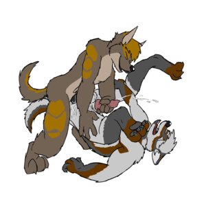 Rating: Explicit Score: 0 Tags: 1:1 2009 anal anal_penetration anthro balls bodily_fluids canid canine cum dannys duo e621 erection genital_fluids genitals knot male male/male male_penetrated male_penetrating male_penetrating_male mammal markings nude penetration penis piledriver_position sex simple_background tail white_background User: bunchy7s