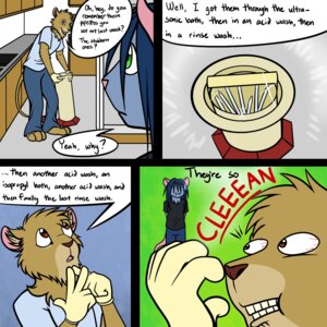 Rating: Safe Score: 0 Tags: 1:1 2013 3_toes ambiguous_gender anthro barefoot brown_eyes brown_nose clothing comic conditional_dnp cory_(ratte) dialogue digital_media_(artwork) duo e621 english_text feet felid gloves green_eyes handwear hi_res lion male mammal murid murine norve pantherine paws pink_nose plantigrade rat ratte rodent speech_bubble text toes User: bunchy7s
