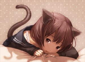 Rating: Safe Score: 0 Tags: animal_humanoid brown_eyes brown_hair cat_humanoid cat_tail clothing e621 felid felid_humanoid feline feline_humanoid female hair hi_res humanoid mammal mammal_humanoid pillow school_uniform solo tail uniform yoshi_(pixiv) young young_female young_humanoid User: bunchy7s