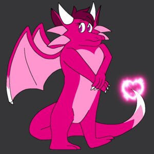 Rating: Safe Score: 0 Tags: 1:1 anthro digital_drawing_(artwork) digital_media_(artwork) dragon e621 female grey_background hair heart_symbol horn jeral looking_at_viewer magic_user membrane_(anatomy) membranous_wings mythological_creature mythological_scalie mythology nude pink_body pink_eyes pink_hair plantigrade scalie simple_background solo spread_wings tail wings User: bunchy7s