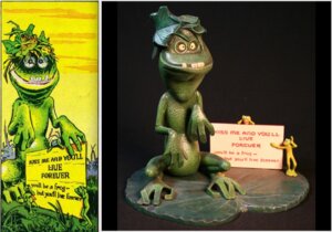 Rating: Safe Score: 0 Tags: 1966 20th_century ambiguous_gender amphibian ancient_art derp_eyes e621 english_text frog grandfathered_content group leaf lily_pad nightmare_fuel plant plastic sculpture_(artwork) sign size_difference teeth text traditional_media_(artwork) unknown_artist User: bunchy7s