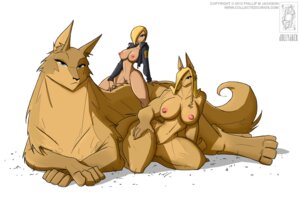 Rating: Explicit Score: 0 Tags: 2012 abs anthro barefoot big_breasts blonde_hair blue_eyes breasts canid canine canis clothed clothing conditional_dnp digital_media_(artwork) e621 feet female feral genitals group hair humanoid_pointy_ears jacket jo_(jollyjack) jollyjack long_hair looking_at_viewer mammal muscular muscular_female mythological_canine mythological_creature mythology nipples nude on_top pointy_ears police quadruped riding short_hair simple_background sitting size_difference snout straddling tail text topless topwear url vulva werecanid werecanine werecreature werewolf white_background wide_hips wolf User: bunchy7s