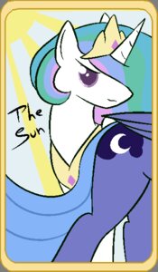 Rating: Safe Score: 0 Tags: blue_body blue_feathers blue_hair card card_template crescent_moon crown cutie_mark duo e621 equid equine feathered_wings feathers female feral fortune_telling friendship_is_magic green_hair hair hasbro headgear horn major_arcana mammal moon multicolored_hair my_little_pony mythological_creature mythological_equine mythology pegasus princess_celestia_(mlp) princess_luna_(mlp) purple_eyes purple_hair quadruped rainbow_hair shenhibiki sibling_(lore) simple_background sister_(lore) sisters_(lore) sun tail tarot tarot_card the_sun_(tarot) toony unicorn white_body wings User: bunchy7s Rating: Safe Score: 0 Tags: blue_body blue_feathers blue_hair card card_template crescent_moon crown cutie_mark duo e621 equid equine feathered_wings feathers female feral fortune_telling friendship_is_magic green_hair hair hasbro headgear horn major_arcana mammal moon multicolored_hair my_little_pony mythological_creature mythological_equine mythology pegasus princess_celestia_(mlp) princess_luna_(mlp) purple_eyes purple_hair quadruped rainbow_hair shenhibiki sibling_(lore) simple_background sister_(lore) sisters_(lore) sun tail tarot tarot_card the_sun_(tarot) toony unicorn white_body wings User: bunchy7s