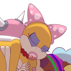 Rating: Explicit Score: 0 Tags: 1:1 accessory blonde_hair bow_ribbon breasts claws collaborative collaborative_fellatio collaborative_oral collaborative_sex collar disembodied_penis donkey_kong_(series) dragon_koopa e621 erection fellatio female first_person_view genitals group hair hair_accessory hair_bow hair_ribbon haplorhine horn humanoid_genitalia humanoid_penis interspecies kong koopa koopaling licking lips male male/female male_pov mammal mario_bros monkey nintendo nipples non-mammal_breasts non-mammal_nipples nude oral oral_penetration penetrating_pov penetration penile penis penis_lick primate reptile ribbons scalie sex simple_background spikes thegalen tiny_kong tongue tongue_out wendy_o._koopa white_background User: bunchy7s