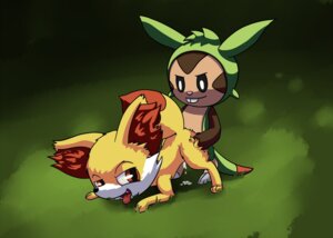 Rating: Explicit Score: 0 Tags: bodily_fluids canid canine chespin cum duo e621 female fennekin feral generation_6_pokemon genital_fluids male male/female mammal nintendo pokemon pokemon_(species) raised_tail sex tail teeth tongue unknown_artist User: bunchy7s