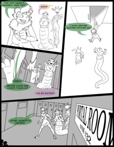 Rating: Safe Score: 0 Tags: 3_eyes 4_eyes black_border border breasts clothed clothing comic dialogue door e621 english_text female inside janner3d locker monster monster_girl_(genre) multi_eye non-mammal_breasts reptile running scalie school smile snake speech_bubble text User: bunchy7s