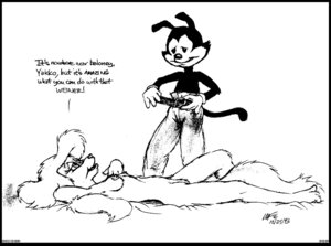 Rating: Explicit Score: 0 Tags: 1990s 1993 animaniacs anthro black_fur breasts clothes female fur furry interspecies lying male minerva_mink mink monochrome nude on_back rule34 standing straight tagme white_fur yakko_warner User: bunchy7s Rating: Explicit Score: 0 Tags: 1990s 1993 animaniacs anthro black_fur breasts clothes female fur furry interspecies lying male minerva_mink mink monochrome nude on_back rule34 standing straight tagme white_fur yakko_warner User: bunchy7s