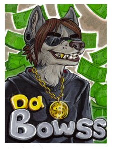 Rating: Safe Score: 0 Tags: 2009 anthro brown_hair canid canine canis currency_symbol dollar_sign e621 eyewear gold_(metal) gold_tooth hair jewelry kurobis male mammal money necklace short_hair solo sunglasses symbol teeth wolf User: bunchy7s