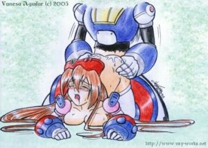 Rating: Questionable Score: 0 Tags: brown_hair cum doggy_style dynamo female hat iris_(mega_man) mega_man mega_man_x open_mouth rule34 tear User: bunchy7s