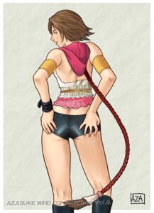 Rating: Explicit Score: 0 Tags: 1girls 2d ass azasuke female female_only final_fantasy final_fantasy_x-2 highres rule34 solo solo_female yuna yuna_(gunner) User: bunchy7s