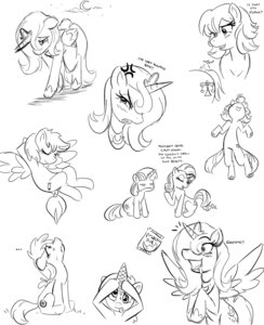 Rating: Safe Score: 0 Tags: bamboodog cutie_mark derpy_hooves_(mlp) dessert digital_drawing_(artwork) digital_media_(artwork) duo e621 english_text equid equine feathered_wings feathers female feral food friendship_is_magic hasbro horn mammal monochrome moon_pie multiple_images my_little_pony mythological_creature mythological_equine mythology pastry pegasus pie princess_luna_(mlp) quadruped rarity_(mlp) simple_background sketch_page solo tail text twilight_sparkle_(mlp) unicorn white_background winged_unicorn wings User: bunchy7s
