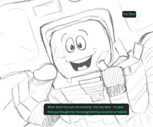 Rating: Explicit Score: 0 Tags: 2boys artist_request cum_on_face cumming_from_handjob cumshot fallout fallout_new_vegas gay handjob male male_human/male_robot male_only robot robot_boy rule34 screen_face securitron_(fallout) sketch smile tagme the_courier_(fallout) yaoi yes_man_(fallout) User: bunchy7s
