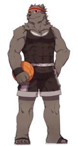 Rating: Safe Score: 0 Tags: abs amber_eyes anthro athletic ball basketball_(ball) bear biceps big_muscles biped black_nose bulge chest_tuft claws clothed clothing e621 footwear fur grey_body grey_fur grin hi_res holding_ball holding_object kerchief male mammal muscular muscular_anthro muscular_male pecs pose rpbbw sandals shirt shoes simple_background smile solo standing tank_top toe_claws topwear tuft white_background User: bunchy7s Rating: Safe Score: 0 Tags: abs amber_eyes anthro athletic ball basketball_(ball) bear biceps big_muscles biped black_nose bulge chest_tuft claws clothed clothing e621 footwear fur grey_body grey_fur grin hi_res holding_ball holding_object kerchief male mammal muscular muscular_anthro muscular_male pecs pose rpbbw sandals shirt shoes simple_background smile solo standing tank_top toe_claws topwear tuft white_background User: bunchy7s