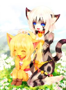 Rating: Safe Score: 0 Tags: anthro bandeau bell bikini blonde_hair blue_eyes blue_sky blush bottomwear checa_(tetetor-oort) clothing collar daisy_(flower) domestic_cat duo e621 felid feline felis female flower giggle hair japanese_description jewelry karin_(tetetor-oort) kemono laugh love mammal meadow midriff necklace outside plant ponytail ribbons skirt sky swimwear tetetor-oort topwear two-piece_swimsuit yellow_body young young_anthro User: bunchy7s