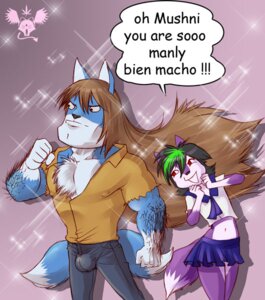Rating: Questionable Score: 0 Tags: anthro black_eyes bulge canid canine clothed clothing countershading crossdressing dialogue digital_media_(artwork) duo e621 eldiman english_text femboy fully_clothed male mammal multi_tail mushni red_eyes simple_background spanish_text tail text tokami translated User: bunchy7s Rating: Questionable Score: 0 Tags: anthro black_eyes bulge canid canine clothed clothing countershading crossdressing dialogue digital_media_(artwork) duo e621 eldiman english_text femboy fully_clothed male mammal multi_tail mushni red_eyes simple_background spanish_text tail text tokami translated User: bunchy7s