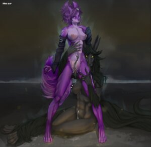 Rating: Explicit Score: 0 Tags: anthro arm_warmers armwear arrow_pointing_to_crotch black_body black_fur black_hair black_tongue breasts clothing directional_arrow dripping duo e621 female female/female fur genitals hair licking long_tongue m0ar nhala_levee nipple_piercing nipples piercing purple_body purple_eyes purple_fur purple_hair standing tail tattoo tongue tongue_out toushiro vulva whiskers yellow_eyes User: bunchy7s