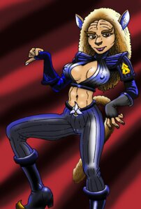 Rating: Questionable Score: 0 Tags: 1girls abs anthro anthro_only b'etor breasts cameltoe cleavage_cutout clothed dennis_clark duras_sisters female female_only forehead_ridges heart_of_virtue humanoid klingon_(species) looking_at_viewer lursa midriff navel nipple_bulge pussy rule34 solo solo_female star_trek User: bunchy7s