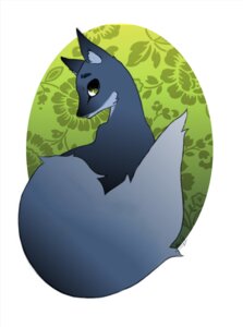 Rating: Safe Score: 0 Tags: ambiguous_gender canid canine e621 elisiami_fox feral fleufy fox fur green_eyes grey_body grey_fur hi_res looking_at_viewer mammal solo toony User: bunchy7s