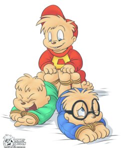 Rating: Questionable Score: 0 Tags: 4_fingers 4_toes alvin_and_the_chipmunks alvin_and_the_chipmunks_(1983) alvin_seville anthro arms_tied barefoot baseball_cap bdsm big_eyes big_head blue_eyes bondage bound brother_(lore) brothers_(lore) brown_nose buckteeth chipmunk clothed clothing e621 eyes_closed eyewear feet fingers foot_fetish foot_focus front_view fully_clothed fur glasses ground_squirrel group hair hat headgear headwear hi_res laugh legs_tied looking_at_another looking_down lying male mammal on_front one_eye_closed open_mouth open_smile paws roarey_raccoon rodent rope sciurid short_hair sibling_(lore) simon_seville simple_background sitting smile tan_body tan_fur tan_hair teeth theodore_seville tickling tickling_feet toes toony white_background wink young young_anthro User: bunchy7s