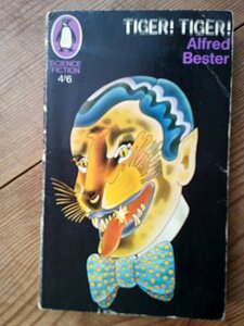 Rating: Safe Score: 0 Tags: alfred_bester anthro blurred_foreground book book_cover bow_(feature) bow_tie cover e621 felid grandfathered_content human hybrid male mammal nightmare_fuel pantherine penguin_books real solo tiger whiskers User: bunchy7s
