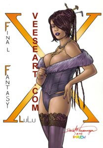 Rating: Explicit Score: 0 Tags: 1girls 2d beauty_mark corset english_text female female_only final_fantasy final_fantasy_x hair_ornament hair_over_one_eye hairpin lingerie lulu_(final_fantasy) panties purple_lips rule34 solo solo_female tagme text veeseart User: bunchy7s