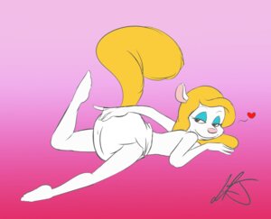Rating: Safe Score: 0 Tags: 2014 animaniacs anthro blonde_hair clean_diaper clothed clothing diaper diaper_only e621 female hair liljdude mammal minerva_mink mink mustelid musteline solo topless true_musteline warner_brothers wearing_diaper white_diaper User: bunchy7s